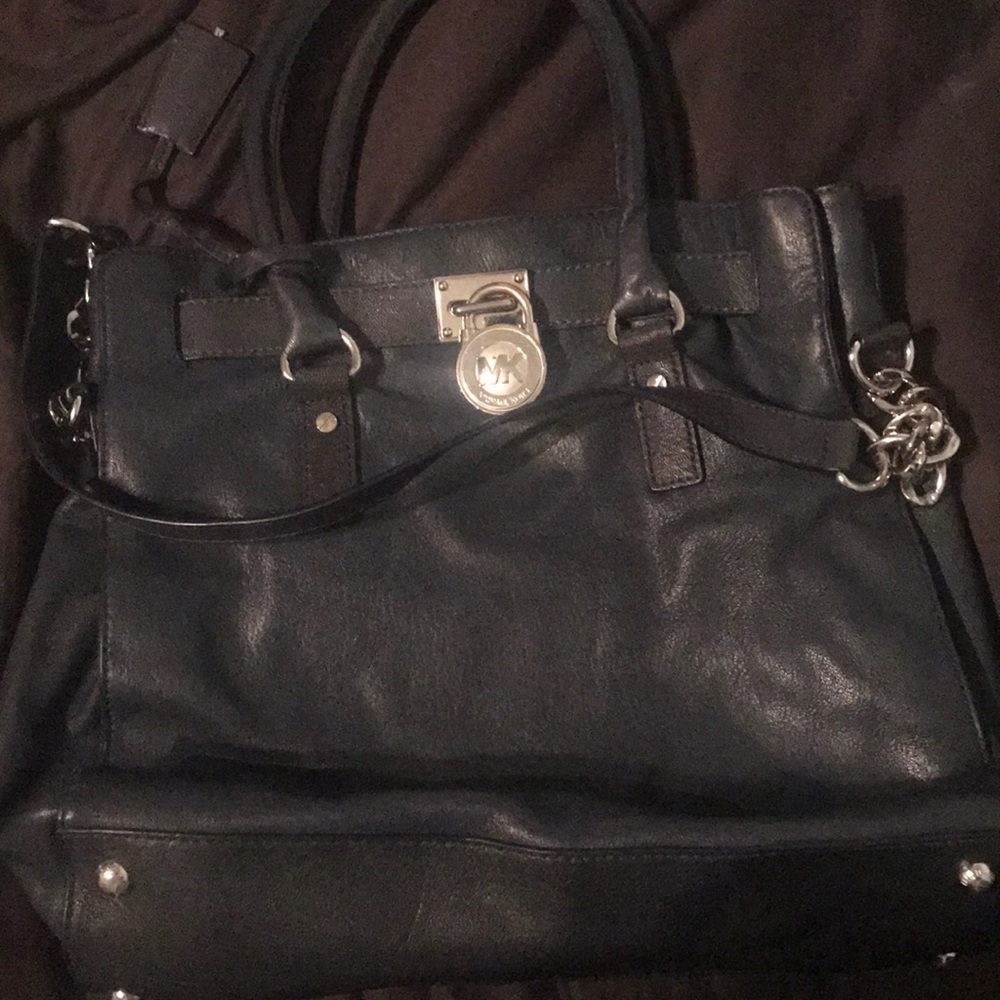 Michael Kors Hamilton Bag Navy